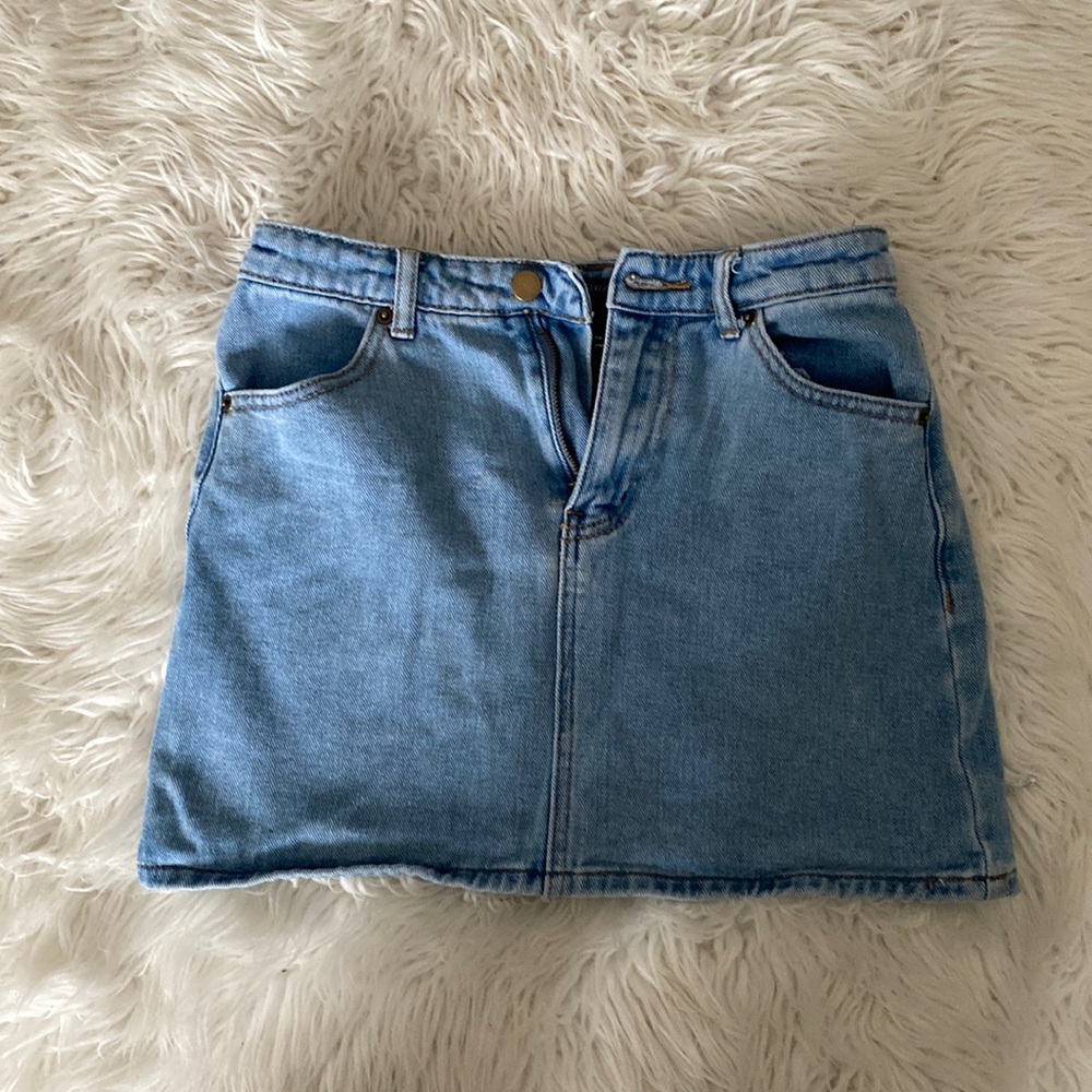 Forever 21 Mini Jean Skirt